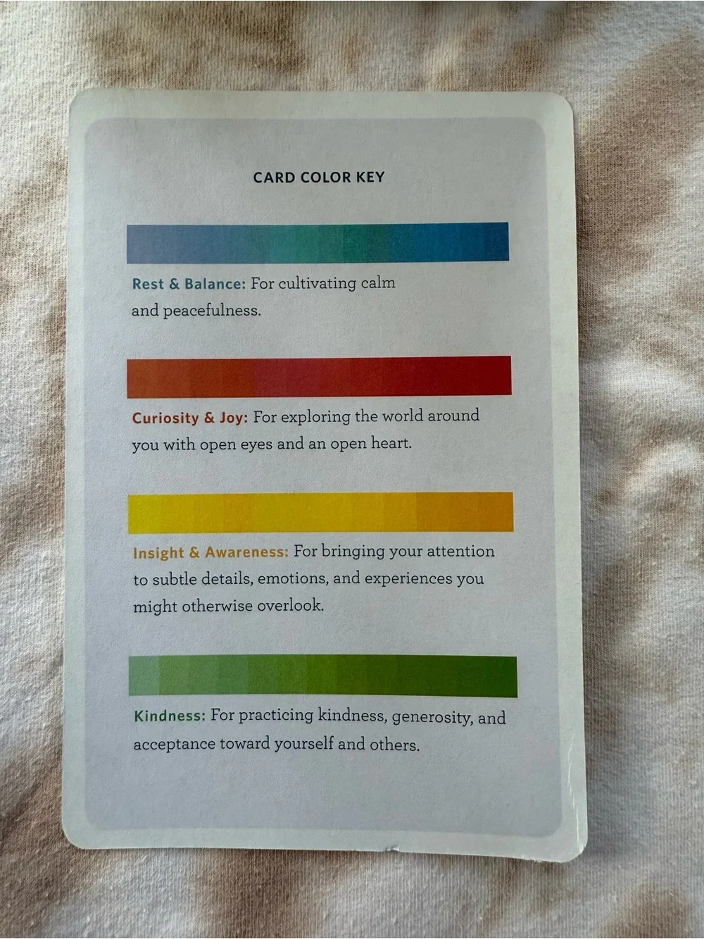 Mindfulness Cards For Daily Practice - Picture 6 of 7